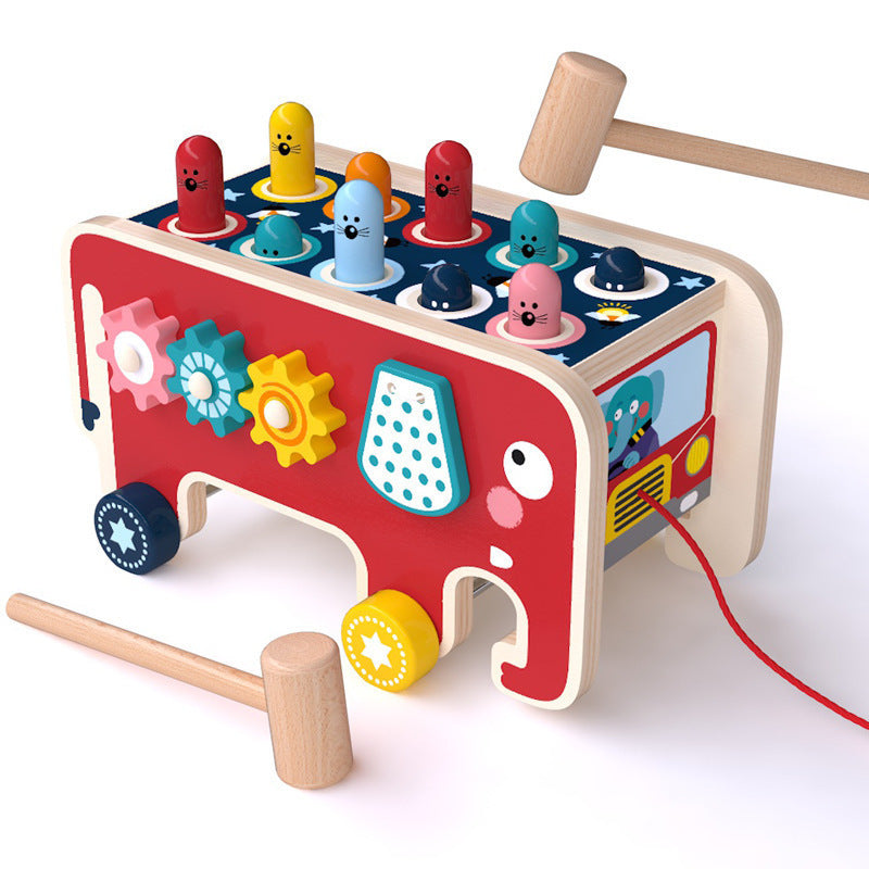 Wooden Animal Bus Activity Set – Early Learning Toy That Sparks Joy & Creativity